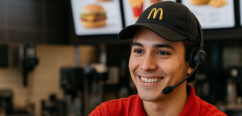 McDonald's worker.
