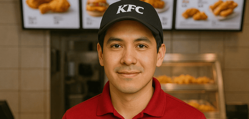 KFC team member.