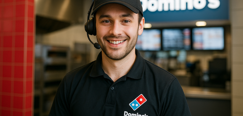 Domino's employee.